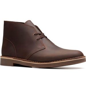 Clarks Brown Leather Boots